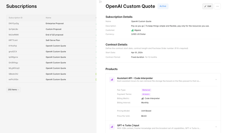 Flexible Billing: Subscription Versioning