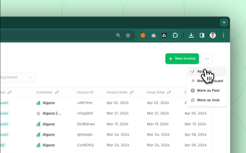 Launching: Bulk Invoicing Actions